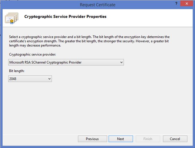 cryptographic service provider